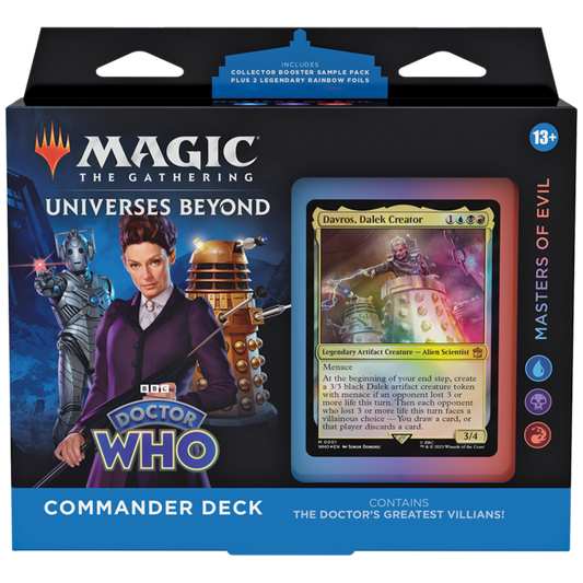 Universes Beyond: Doctor Who Commander Deck - Masters of Evil