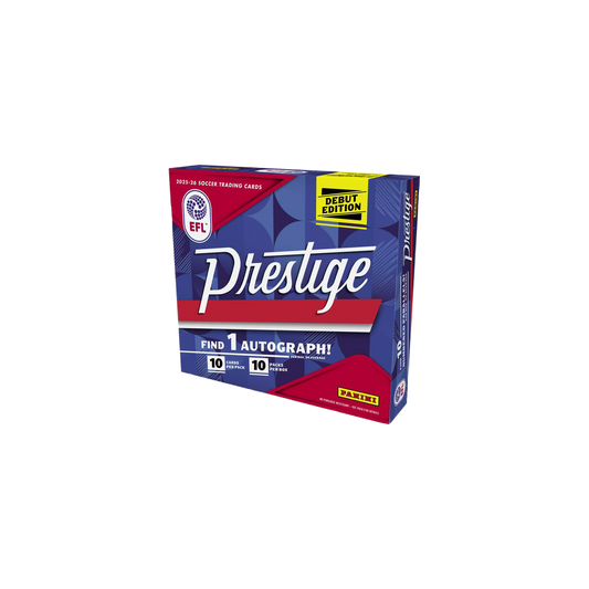 Panini Prestige EFL Soccer 2025/2026 Hobby Preferred Box