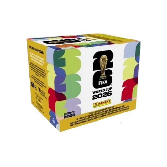 Panini FIFA World Cup Sticker Collection 2026 Gold Crumple Online Exclusive Box