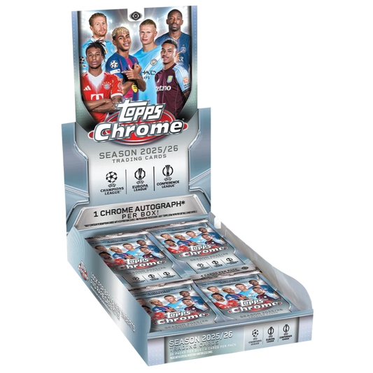 Topps Chrome UEFA Club Competition 2025/2026 Hobby Box