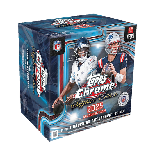 Topps Chrome Sapphire Football 2025 Hobby Box