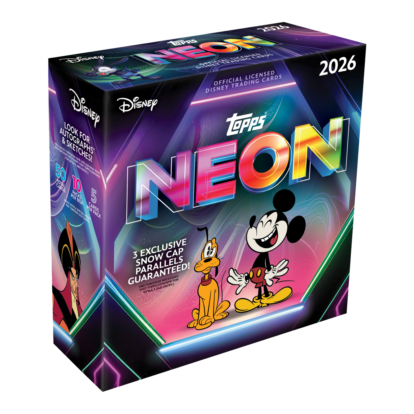 Topps Disney Neon 2026 Mega Box