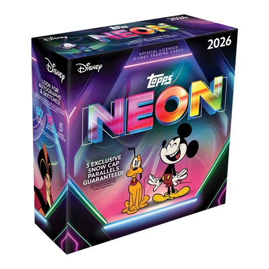 Topps Disney Neon 2026 Mega Box