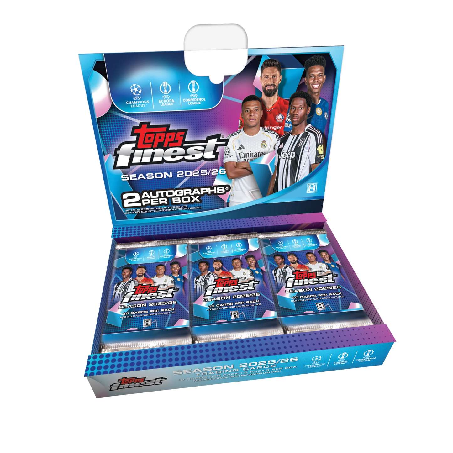 Topps Finest UEFA Club Competition 2025/2026 Hobby Box